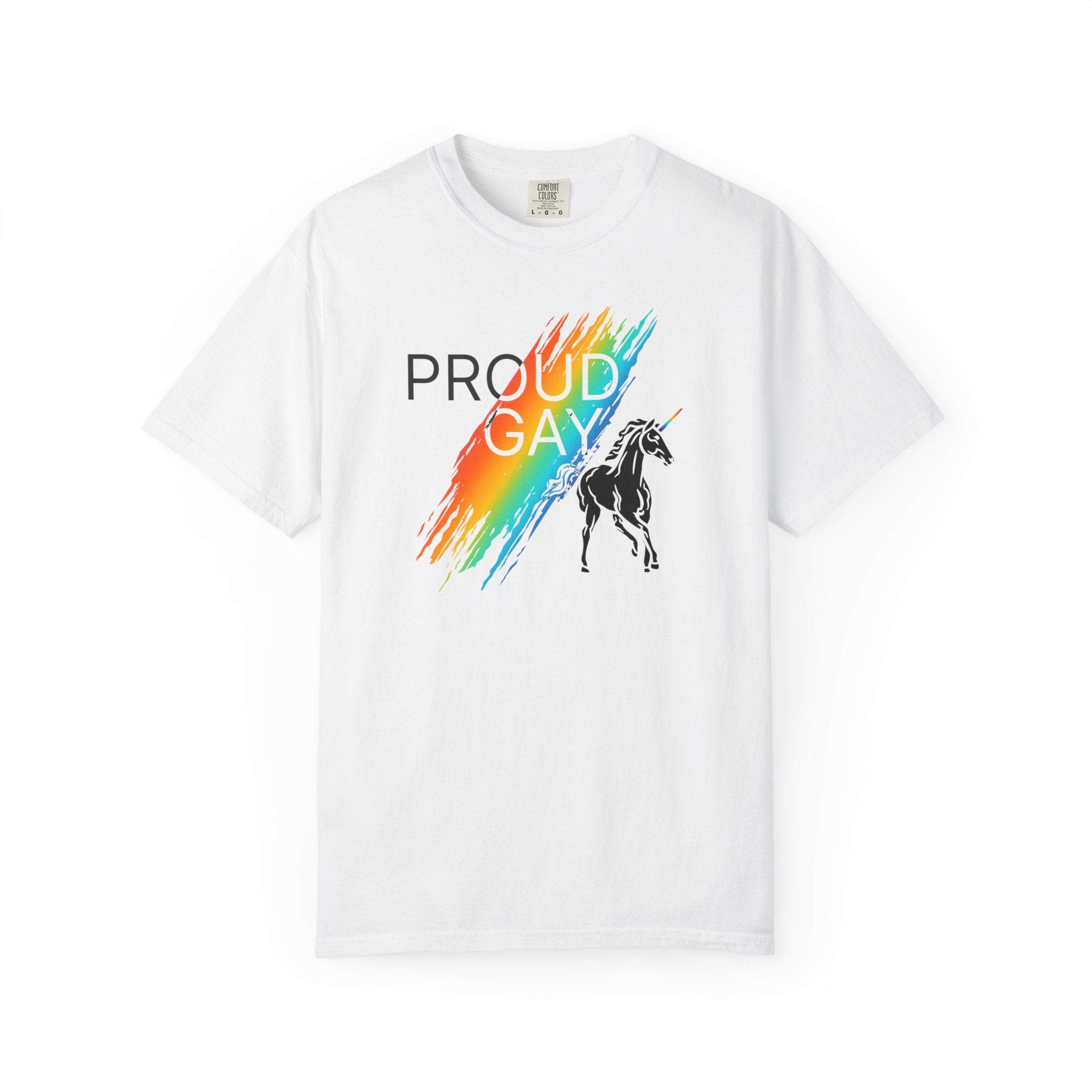 Proud Gay Rainbow Unicorn T-Shirt
